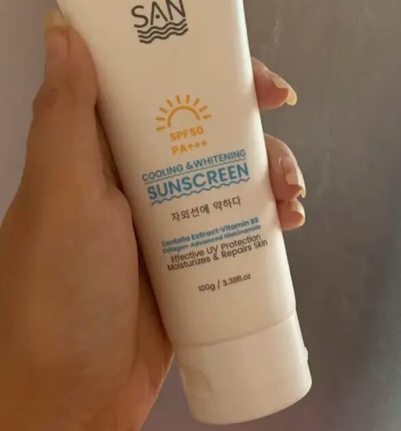 Ingredient San Cooling Whitening Sunscreen Spf 50 A Comprehensive