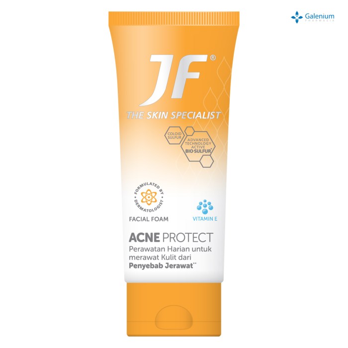 Cek Ingredients JF Acne Protect Facial Foam