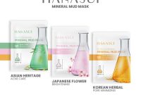 Cek Ingredients Hanasui Mineral Mud Mask Pink, Orange, Hijau