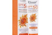 disaar sunscreen sunblock spf sensitive cream moistening 80ml dry skin