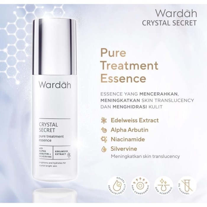Cek Ingredients Wardah Crystal Secret Pure Treatment Essence (PTE)
