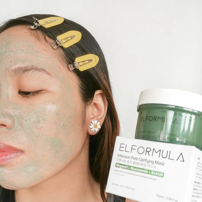 Cek Ingredients ELFORMULA Intensive Pore Clarifying Mask terbaru