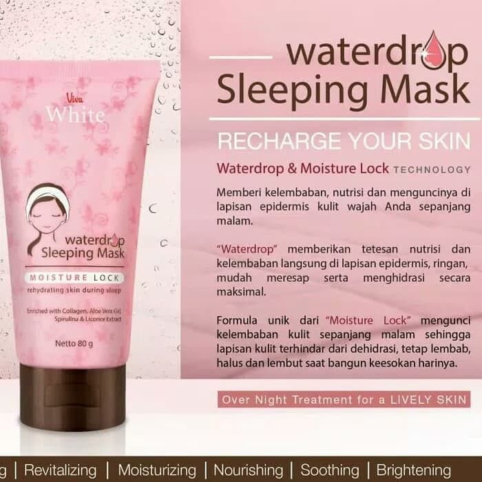 Review: Ingredients Viva Waterdrop Sleeping Mask
