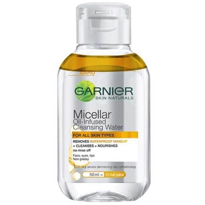 Cek Ingredients Garnier Micellar Water Oil Infused Cleansing Water