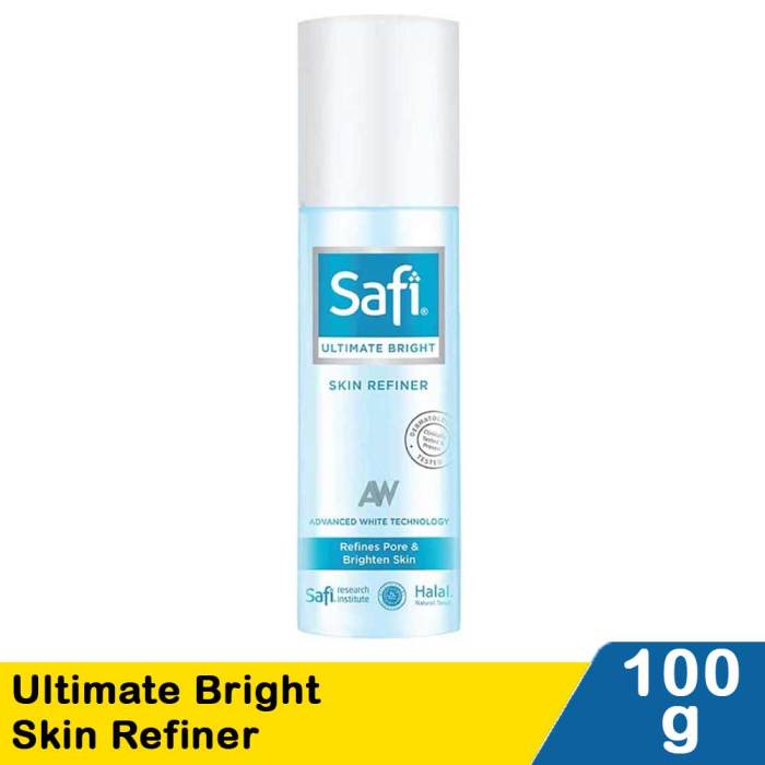 [Mengulas Ingredients] Safi White Expert Skin Refiner terbaru