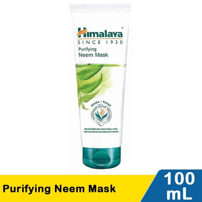 Cek Ingredients Himalaya Purifying Neem Mask