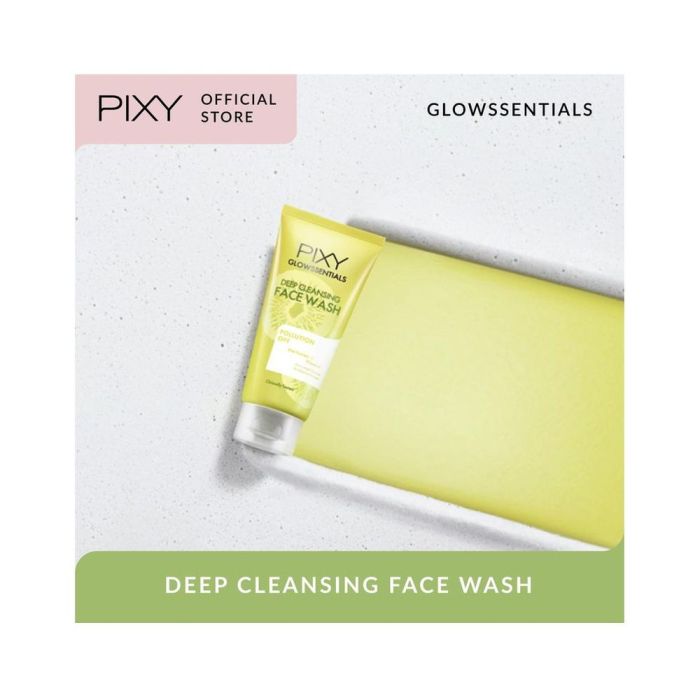 Cek Ingredients Pixy Glowssential Deep Cleansing Pollution Off Face Wash terbaru