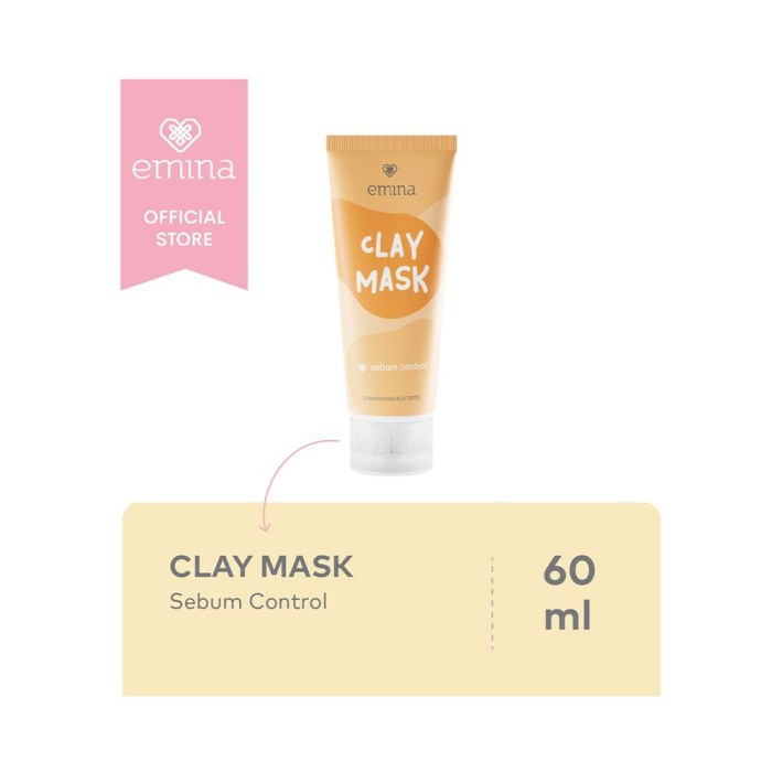 Cek Ingredients Emina Clay Mask Sebum Control