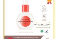 Cek Ingredients Dear Me Beauty Face Serum 10% Cica + Watermelon Extracts