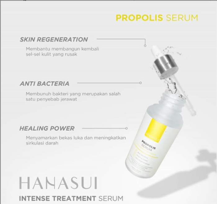 Mengulas Ingredients Hanasui Propolis Serum