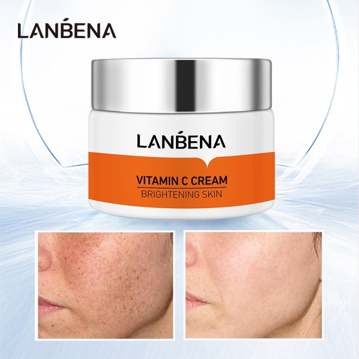 Cek Ingredients Lanbena Vit C Skin Brightening Cream terbaru