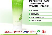 Cek Ingredient Moriganic Mugwort Face wash terbaru