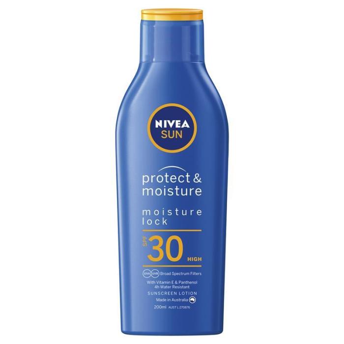 Cek Ingredients NIVEA Sun Protect & Moisture Lotion SPF 30
