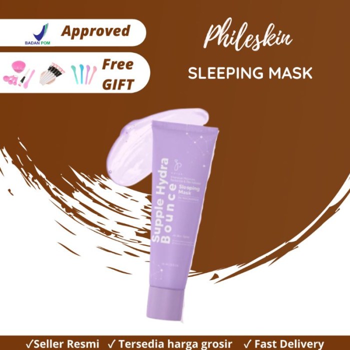 Cek Ingredients Phileskin Supple Hydra Bounce Sleeping Mask terbaru