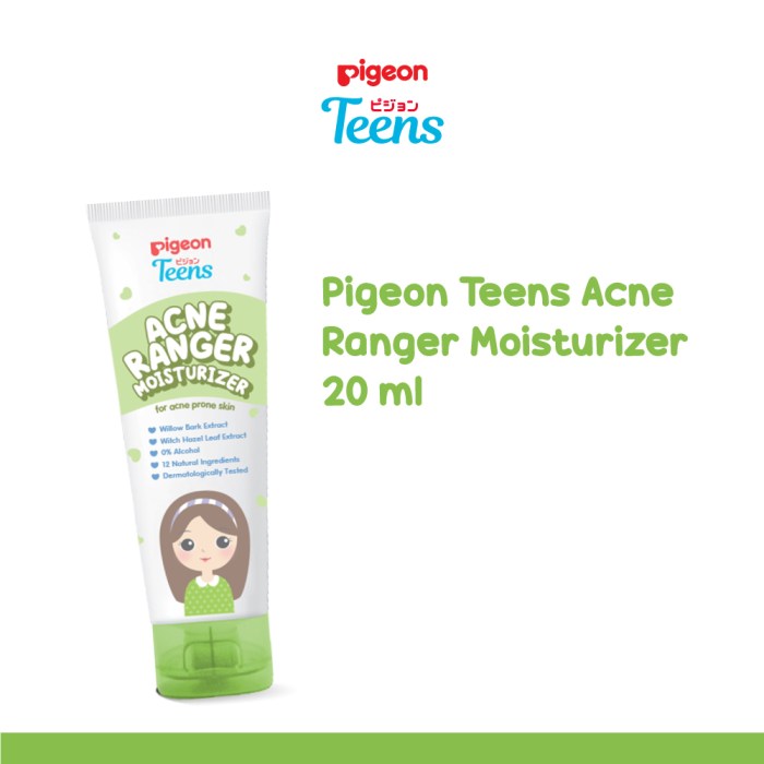 Cek Ingredients Pigeon Moisturizer for Teen terbaru