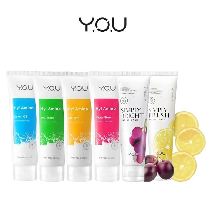 Cek Ingredients You Simply Fresh Facial Wash (lemon + honey) terbaru