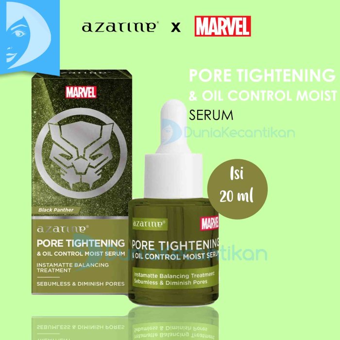 Cek Ingredients Azarine Pore Tightening & Oil control Moist Serum terbaru