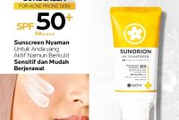 Cek Ingredients Aizen SunOrion UV Sunscreen SPF 50 PA++++