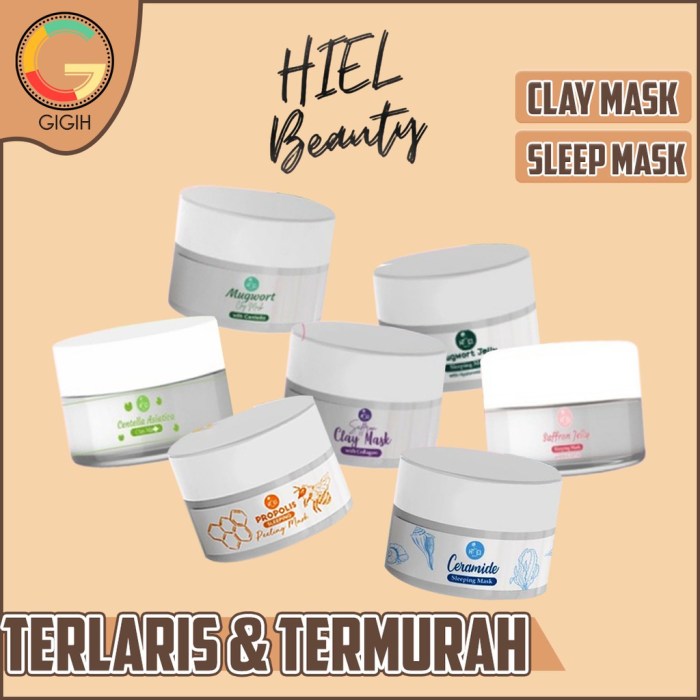 Cek Ingredients Hiel Beauty Clay Mask Centella terbaru