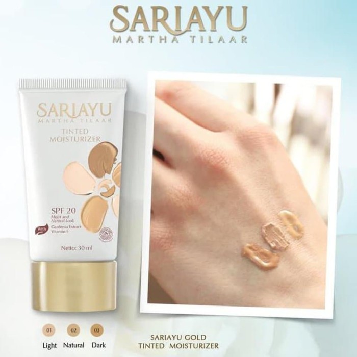 Cek Ingredients Sariayu Gold Tinted Moisturizer