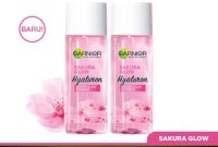 Cek Ingredients Garnier Sakura Glow Hyaluron Water-Glow Essence terbaru