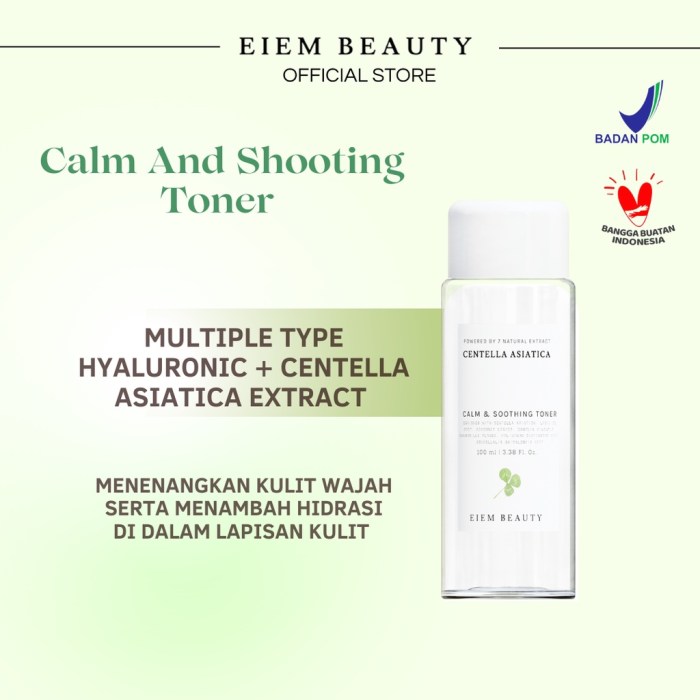 Cek Ingredients Eiem Beauty Calm Soothing Toner