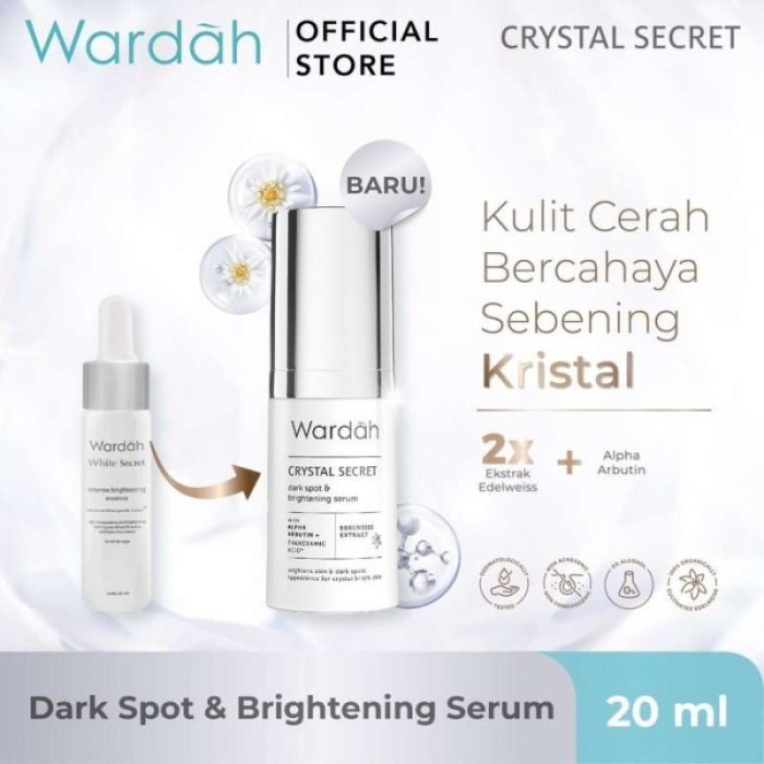Cek Ingredients Wardah Crystal Secret Dark Spot and Brightening Serum