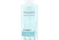 wardah micellar cleansing seaweed usage