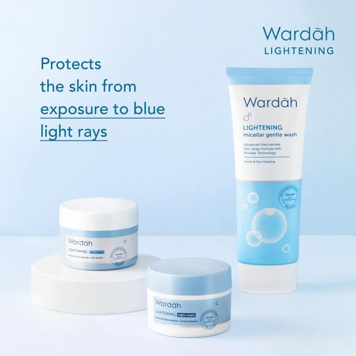 wardah skincare baru series lightening formula murah review
