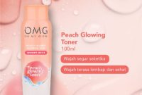 Cek Ingredients OMG Peach Glowing Toner terbaru