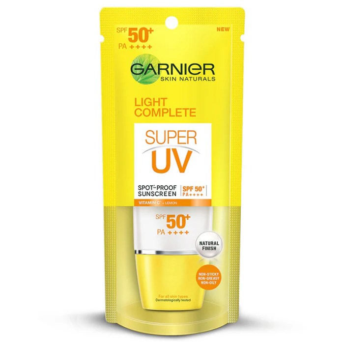 Kenali Ingredients Garnier Super UV terbaru