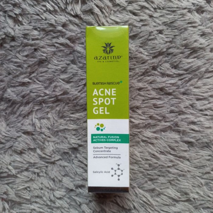 Cek Ingredients Azarine Acne Spot Gel