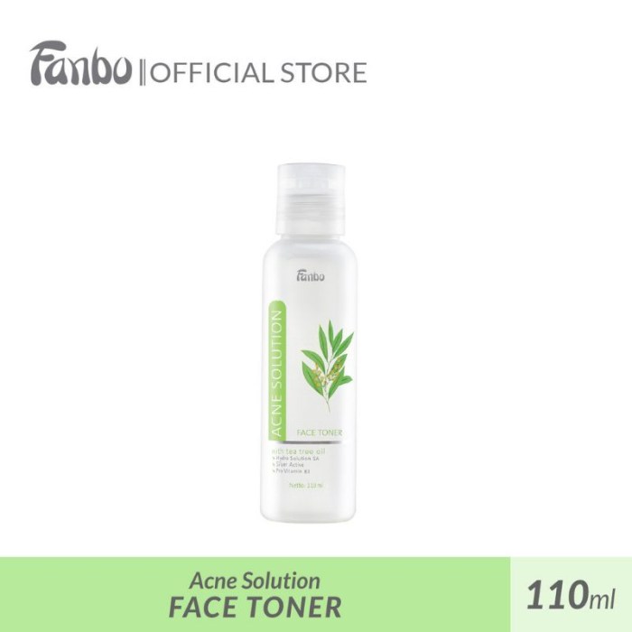 Cek Ingredients Fanbo Acne Solution Face Toner