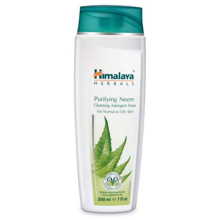 toner neem purifying astringent cleansing himalaya oily