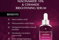 Cek Ingredients Trueve Niacinamide & Ceramide Brightening Serum terbaru