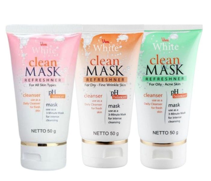 Cek Ingredients Viva Clean & Mask Refreshner (oily + acne skin) terbaru