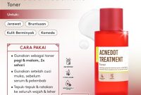 Cek Ingredients Somethinc Acnedot Treatment Toner terbaru