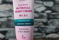 Penjelasan Ingredients Azarine Easy White Night Cream