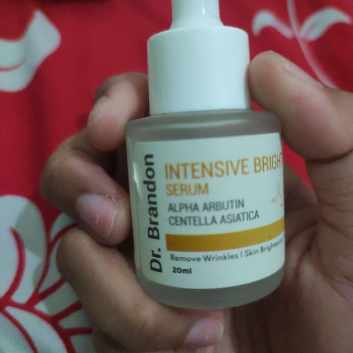 Cek Ingredients Dr. Brandon Intensive Bright Alpha Arbutin + Cantella Asiatica Serum