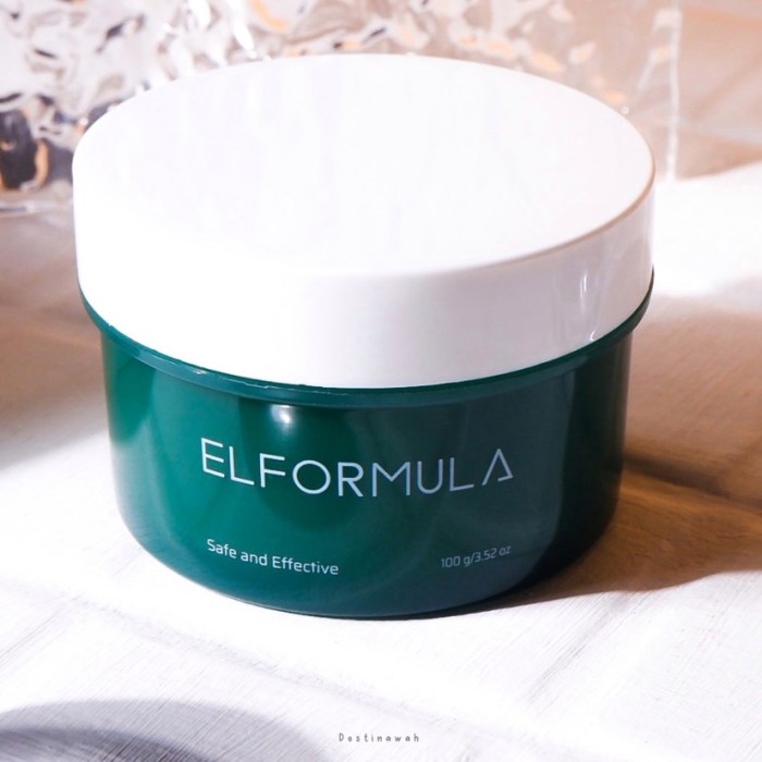 Cek Ingredients ELFORMULA Intensive Pore Clarifying Mask