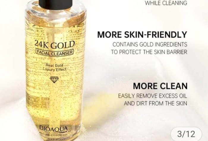 Cek Ingredients Bioaqua 24k Gold Skincare Serum