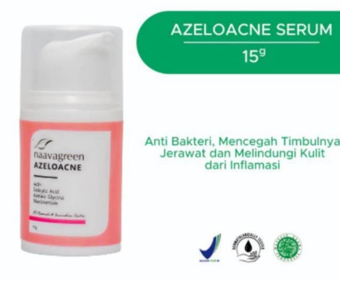 Cek Ingredients Naavagreen Azeloacne Serum
