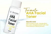 Cek Ingredients Dr. Brandon AHA Facial Toner