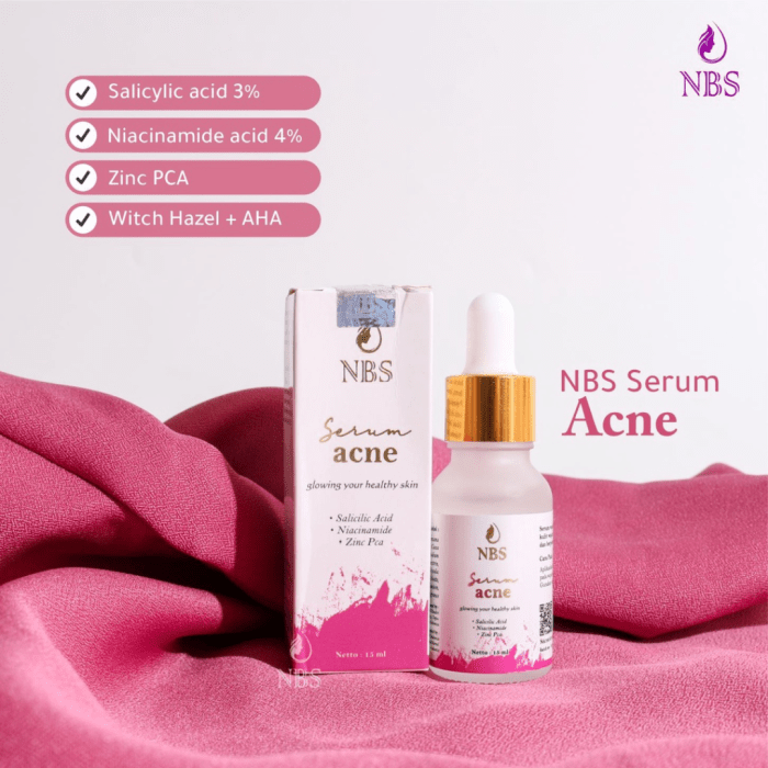 Cek Ingredients NBS Skincare Anti Acne Serum