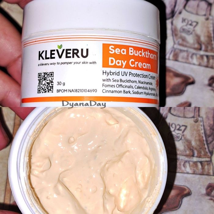 Cek Ingredients Kleveru Sea Buckthorn Day Cream