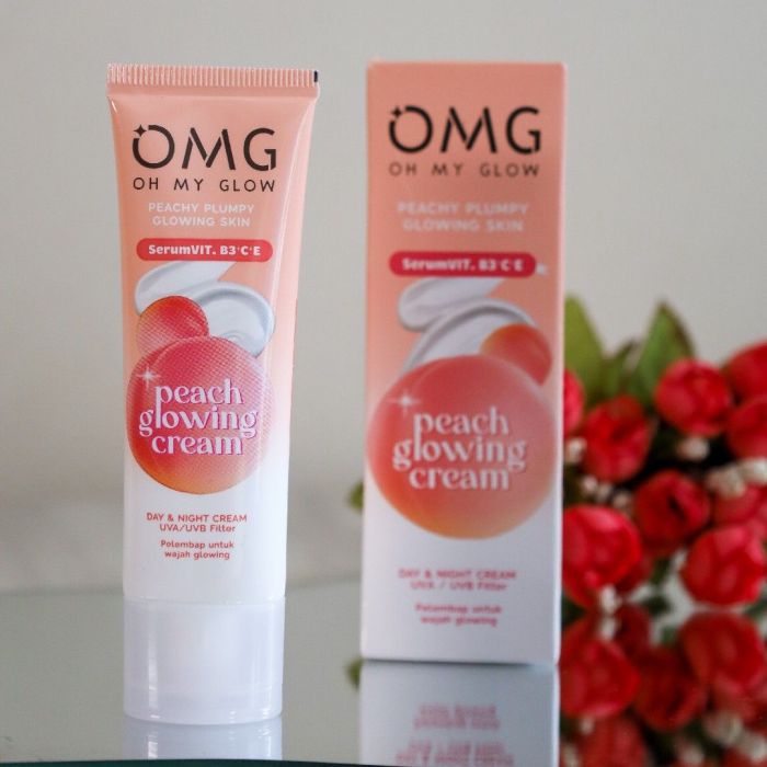 Cek Ingredients OMG Peach Glowing Cream
