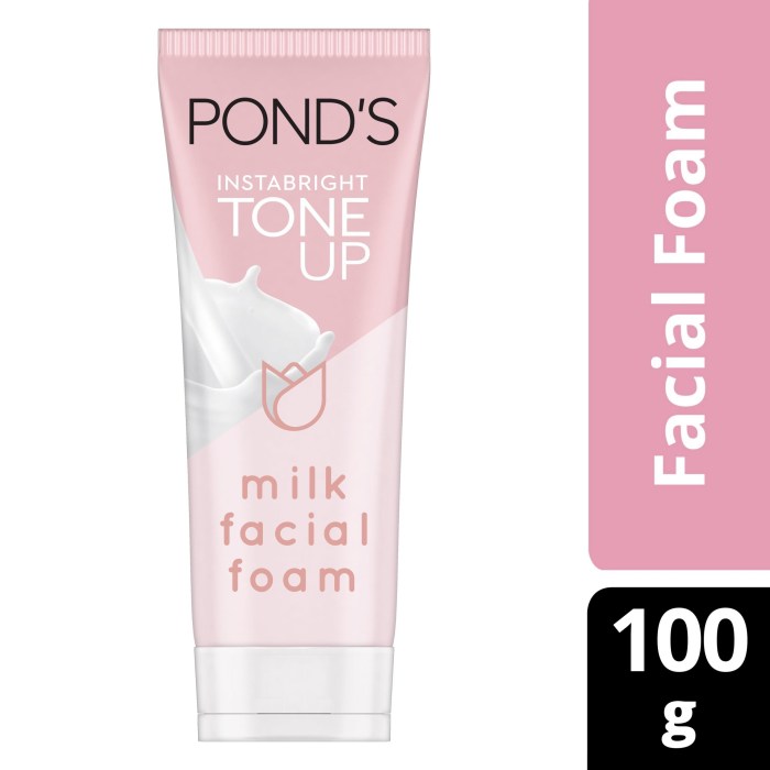Cek Ingredients Pond's Instabright Milk Tone Up Facial foam