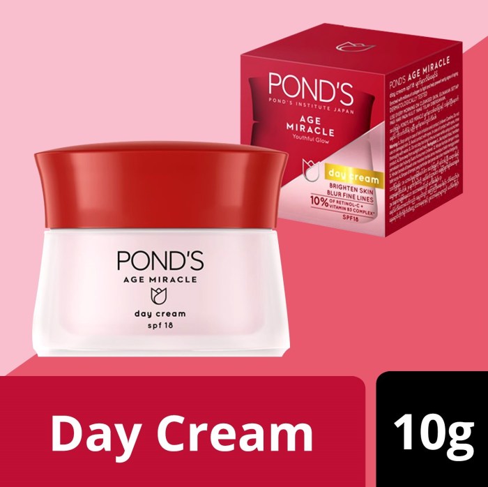 Cek Ingredients Pond's Age Miracle Day Cream SPF 18 PA++