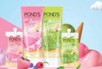 Cek Ingredients Pond's Berry Glow Facial Foam Ice Cream Collection terbaru