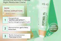 Cek Ingredients Somethinc Peptinol 1% Night Moisturizer Creme terbaru